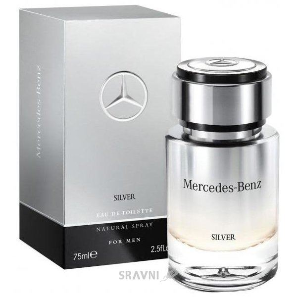 Чоловіча парфумерія Mercedes For Men Silver EDT