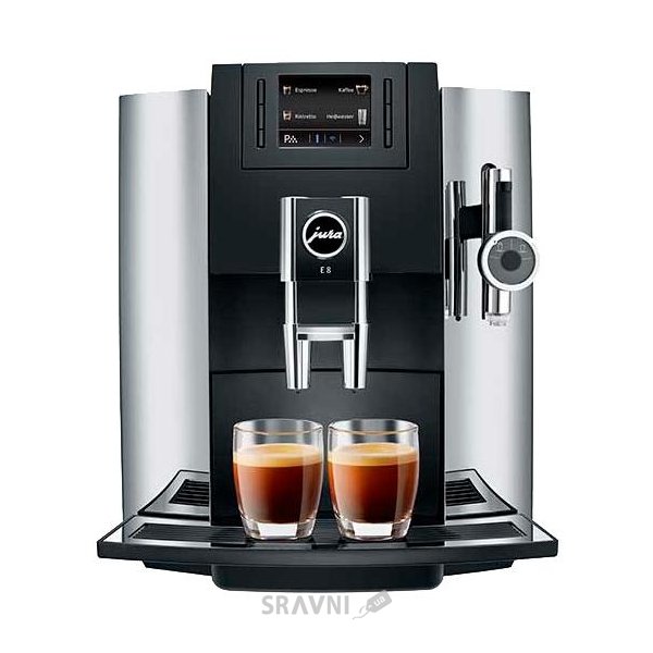 Кавоварки, кавомашини Автоматическая кофеварка Jura E8 Chrome