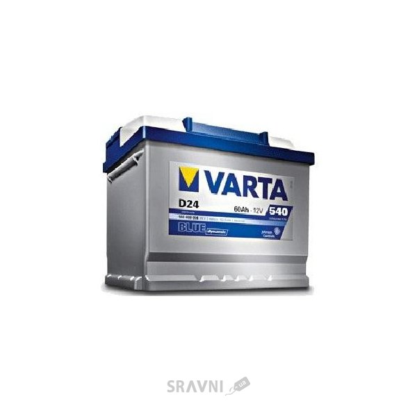 Акумуляторні батареї Автомобильный аккумулятор Varta 6СТ-45 BLUE dynamic (B34)