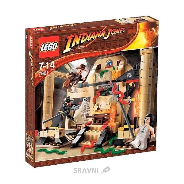 Конструктори дитячі Конструктор LEGO Indiana Jones 7621 The Lost Tomb