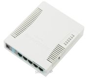 Бездротове обладнання для передачі даних Wi-Fi точка доступа Mikrotik RB951G-2HnD