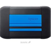 Жорсткі диски (hdd) Apacer AC633 2TB Speedy Blue X Tough Black (AP2TBAC633U-1)