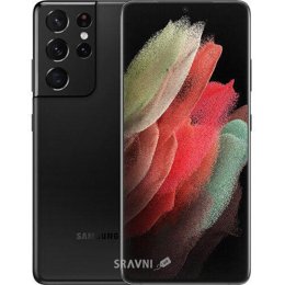 Ціни на Samsung Мобільний телефон Samsung SM-G998B (Galaxy S21 Ultra 12/256GB) Phantom Black (SM-G998BZKGSEK), фото
