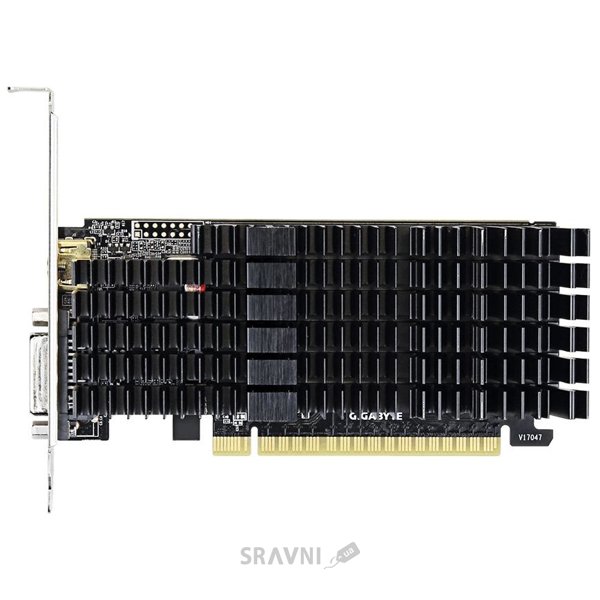 Відеокарти Видеокарта Gigabyte GeForce GT710 2GB DDR5 Silent (GV-N710D5SL-2GL)